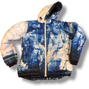 Canada Goose jacket sz L women’s Large down puffer coat hooded hood bomber